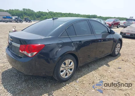 2015 Chevrolet Cruze Ls Auto из США, поврежденный, VIN 1G1PA5SH3F7111856